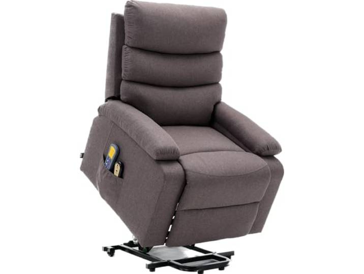 ASTAN HOGAR Ceci AH-AR10520MR, Relaxsessel mit Selbsthilfefunktion, elektrisches Liegen, Massage und Thermotherapie,