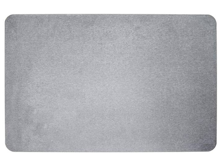 Badematte Moonstone Diatomit 40 x 60 cm , grau (hellgrau), (40cm x 60cm ), 1 Stk., Badematten, Badematte
