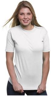 Bayside BA2905 Union-Made T-Shirt in White size 4XL   Cotton 2905