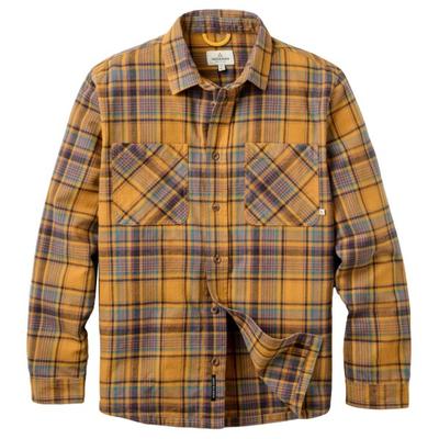 Passenger - Backcountry Flannel Check Shirt - Hemd Gr M braun