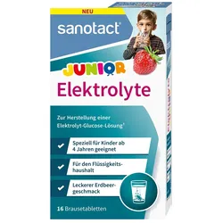 SANOTACT Elektrolyte Junior Brausetabletten 16 St