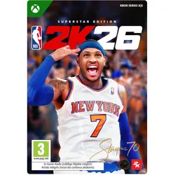 Xbox NBA 2K26: Superstar Edition Download Code (Xbox One S, Xbox Series S, Xbox Series X) zum Sofortdownload