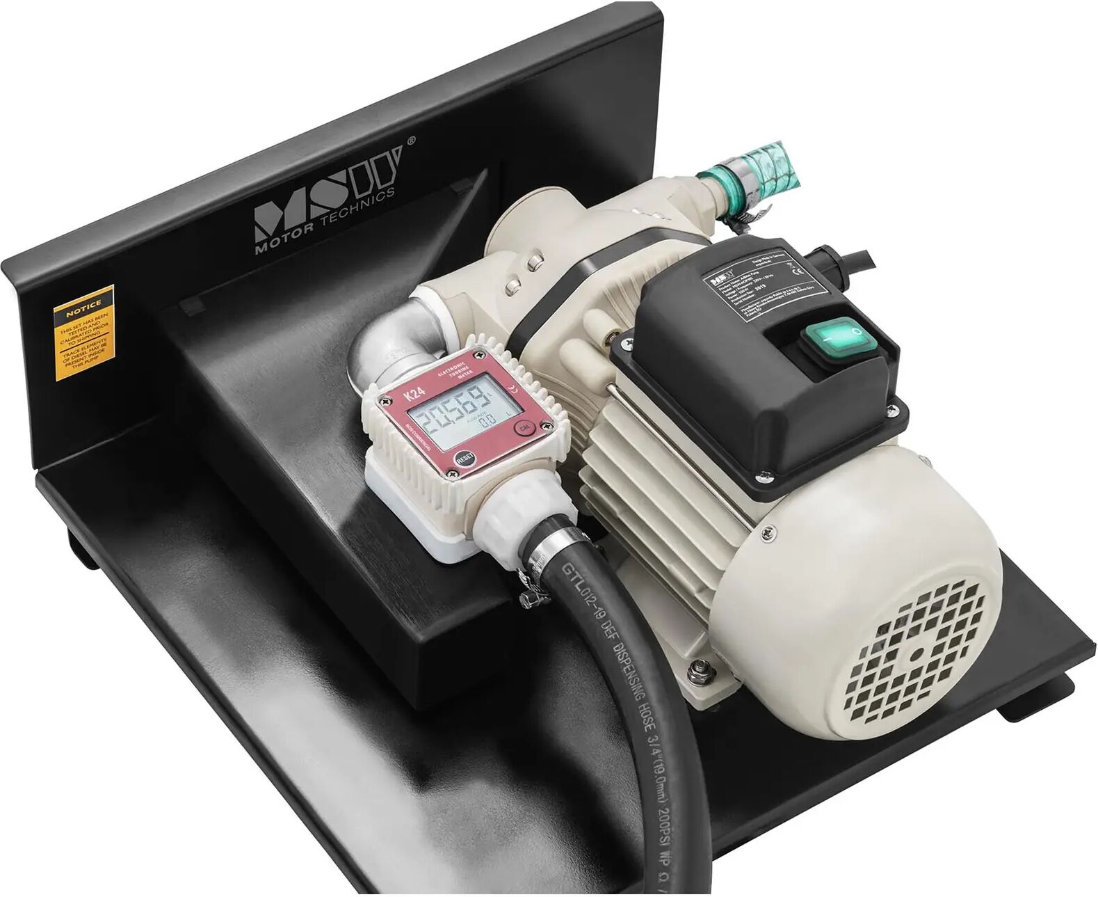 MSW Ureapumppu - mittari - letkut - 35 - 45 l/min MSW-AOP40S