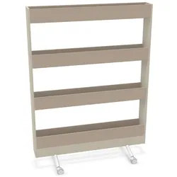 Sedus se:lab mobile planter Pflanzenwand auf Rollen - Lichtgrau (K77) / Sandbeige (160)