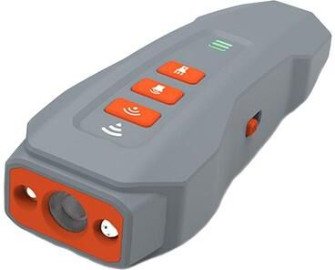 Everyday Crate LED Ultrasonic Dog Bark Control & Training Device With Flashlight And Laser Pointer gray+orange