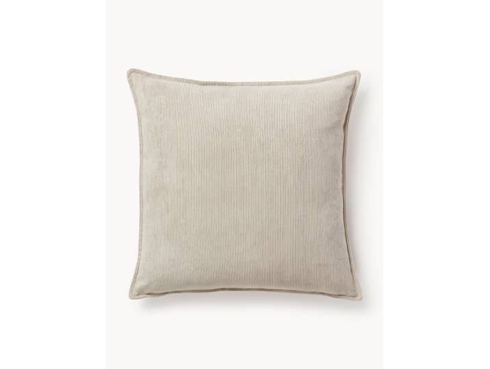 Grand coussin canapé en velours côtelé Lennon
