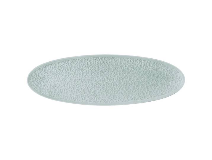 Seltmann Weiden Servierplatte, Blau, Keramik, oval, 14x44 cm, Geschirr, Tischkultur & Serviergeschirr, Servierplatten