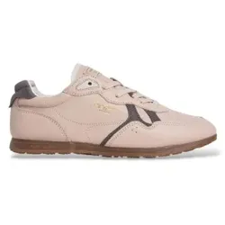 Pepe Jeans für Damen. PLS300037 Daze East altrosa Sneaker aus Leder (41), Wohnung, Schnürsenkel, Lässig