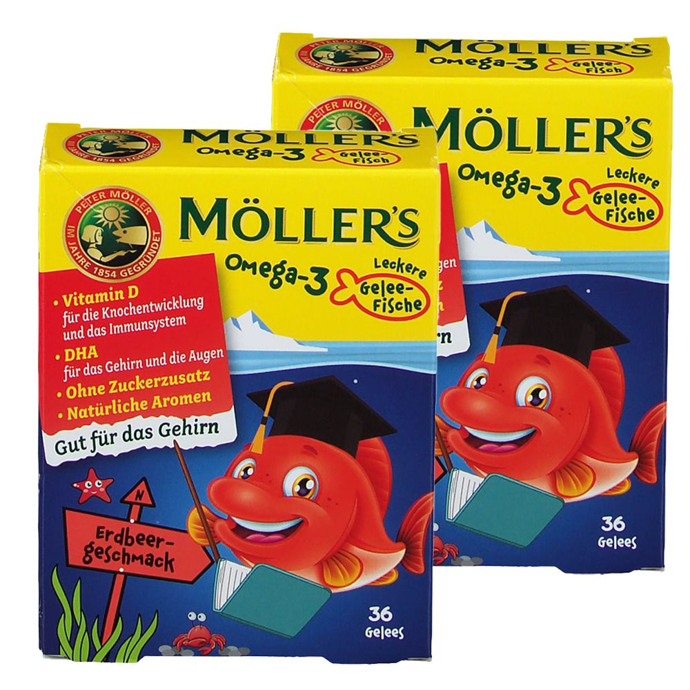 Möllers Omega Geleefische 2x36 St Kautabletten