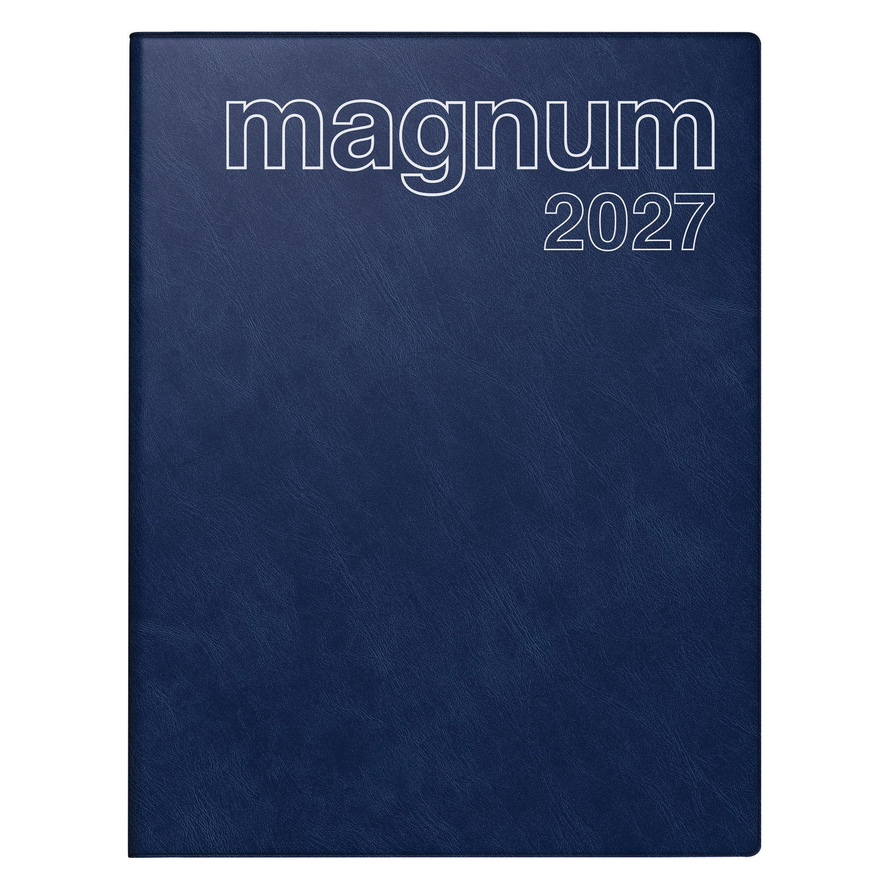 Rido Buchkalender Magnum dunkelblau (1 Woche / 2 Seiten) (70-27 042 387)