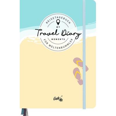 GuideMe Reisetagebuch Travel Diary „Flipflops“, Taschenbuch von , Hallwag, 978-3-8283-3014-6