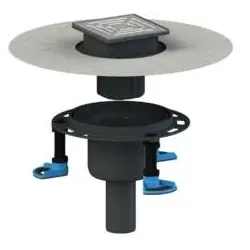 Dallmer Bodenablauf DallDrain Select senkr., DN50/DN100, 120x120mm, 517159 517159