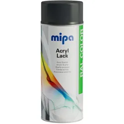 MIPA Acryllack RAL Color Farbspray 400ml RAL7024 - graphitgrau
