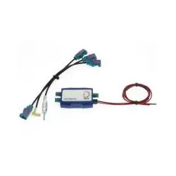 Dietz DAB+/UKW Premium-Aktivsplitter - mit Adapterkabel auf FAKRA DZ_2736_04