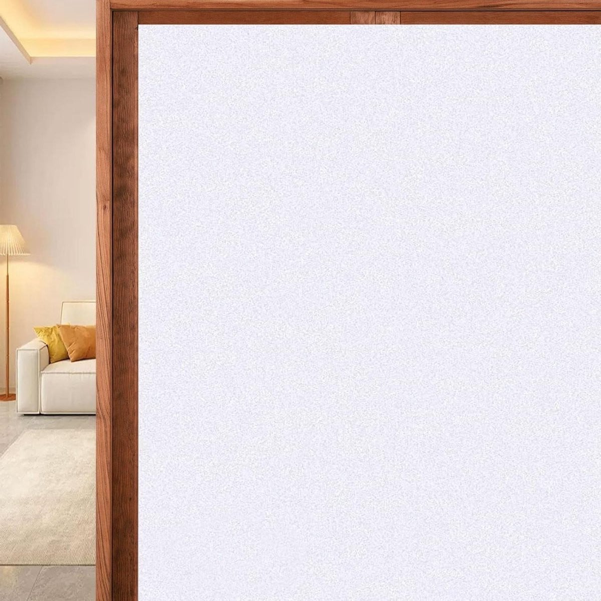 Zelfklevende zonwerende raamfolie voor privacy - Wit mat - 85 x 560 cm