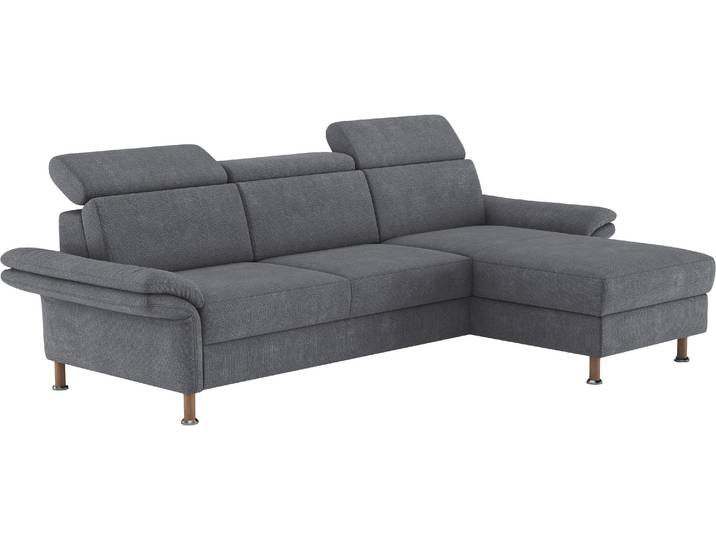 Ecksofa, 260x172 cm, Polyester, Anthrazit, Motorisch, Klassisch & Modern, Home-affaire