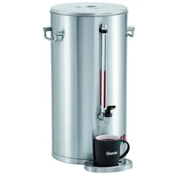 Bartscher Kaffeemaschine Silver 1300, 100 Tassen, 13,2 Liter, Edelstahl, A190189