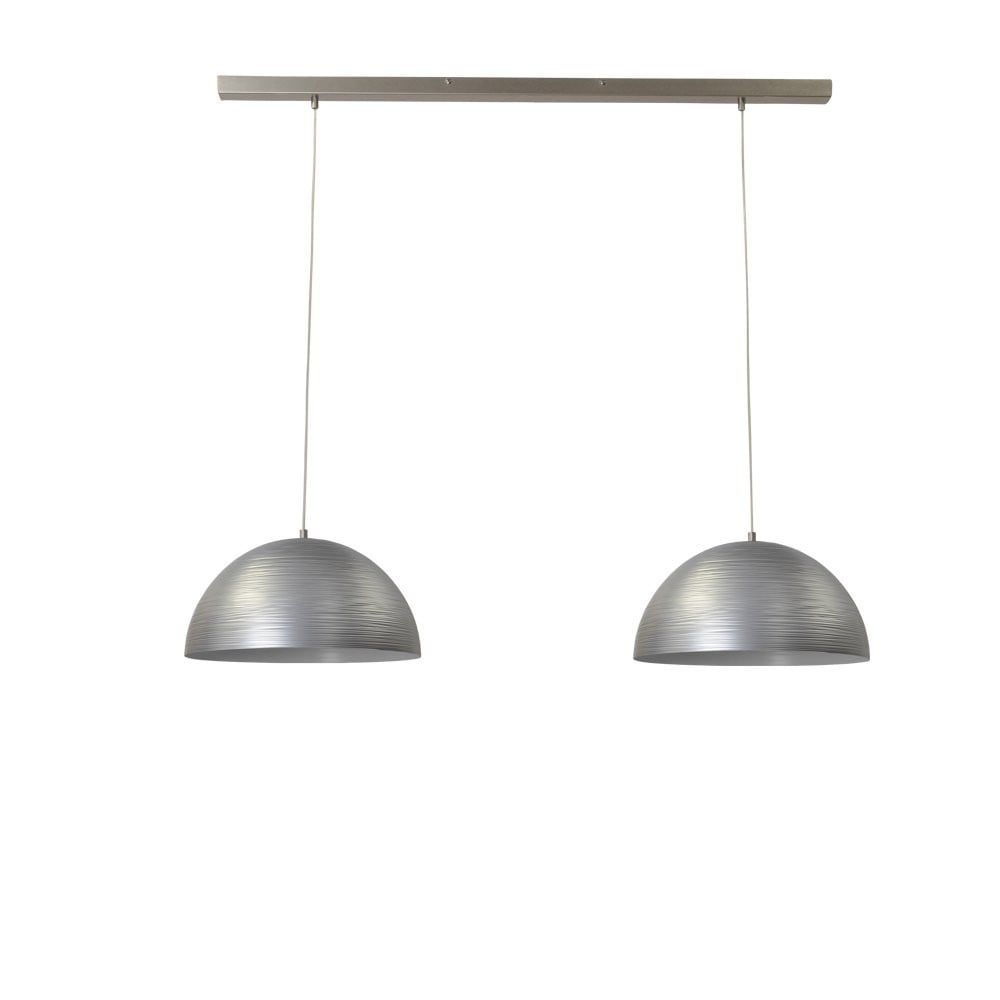 Masterlight Concepto Zilvergrijze Hanglamp voor de Eettafel