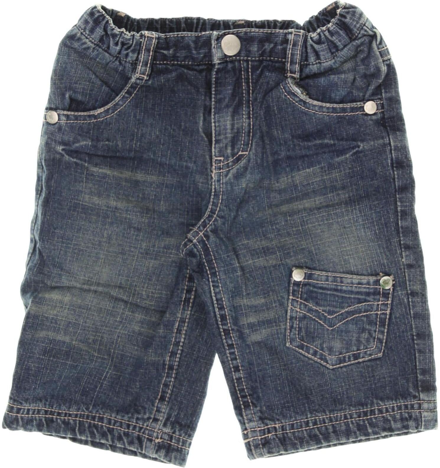 Topolino Jungen Jeans, Blau, Gr. EU 62, Baumwolle - Second Hand