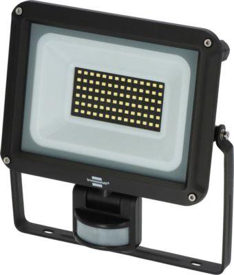 Brennenstuhl LED Außenstrahler JARO 7060 P, 50W, 5800lm, IP65, Bewegungsmelder 180°, Aluminium, schwarz