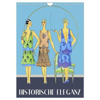 Historische Eleganz (Wandkalender 2026 DIN A4 hoch), CALVENDO Monatskalender