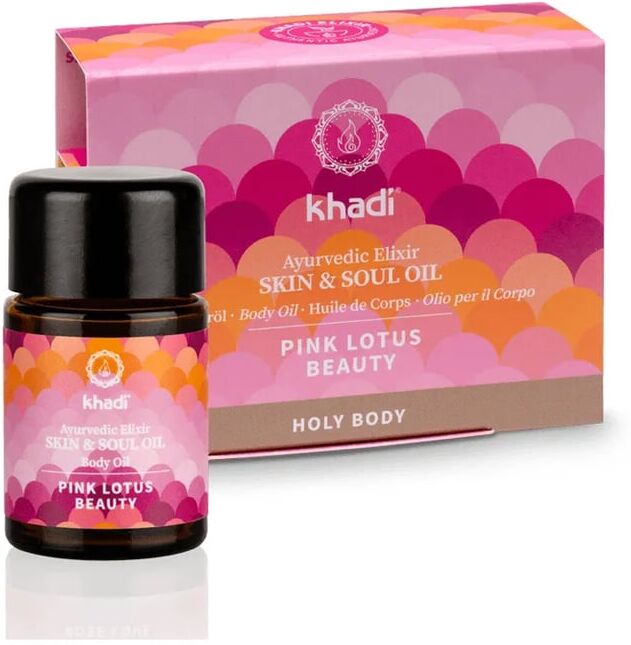 Khadi Óleo Elixir Ayurveda Lótus Rosa Equilibrante 10 ml