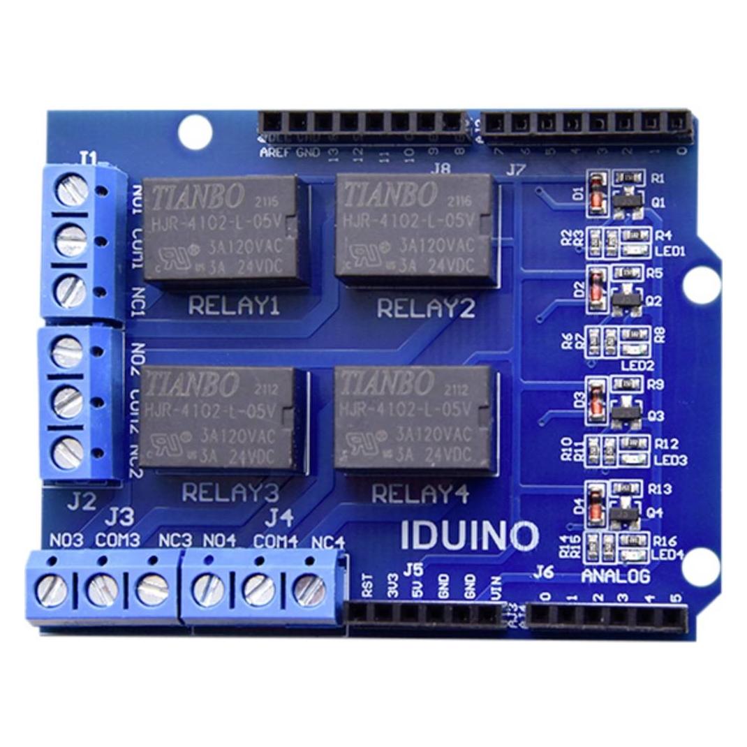 Iduino 4-Kanal-Relais-Treiber-Platine (ME606)