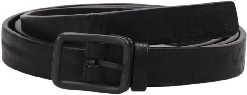 Rundholz Damen Gürtel, Schwarz, Gr. 90, Leder - Second Hand
