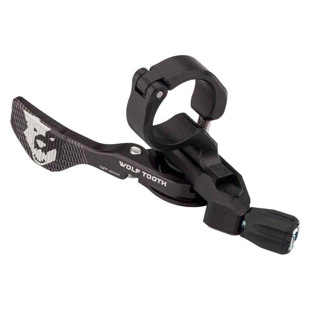 Wolf Tooth ReMote Light Action Remote Hebel, 22.2mm, black (REMOTE-LA-CLMP)
