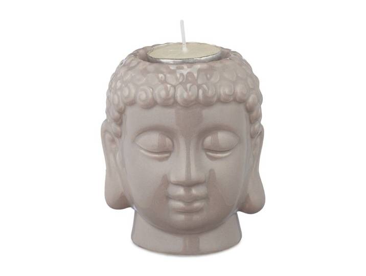 Relaxdays Porte-bougie en lot de 2