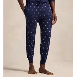 Polo Ralph Lauren für Herren. 714844764001 Gestrickte Pyjama-Jogginghose in Marineblau (S), Heimtextilien, Baumwolle