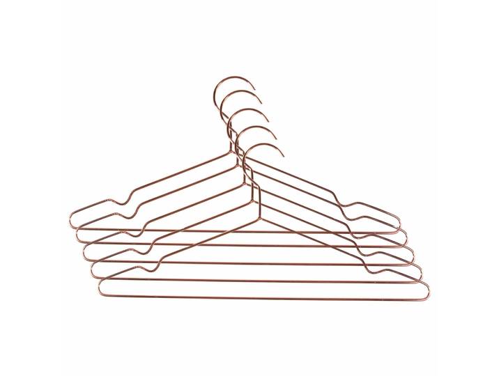 QUVIO Kledinghanger - Set van 5 - Koper