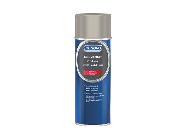 Renovo Sprühlack Edelstahl-Effekt 0.4 l