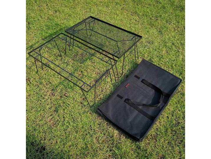 Table pliante légère en maille fine pour le camping en plein air, table de camping, table de thé, table de barbecue, pique-nique