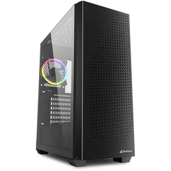 Sharkoon PC Gehäuse VS9 RGB Black ATX schwarz
