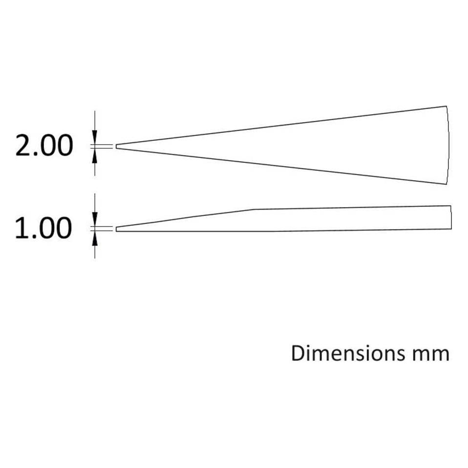 Ideal Tek A249CF Pinzetten-Ersatzspitze 40 mm (A249CF)