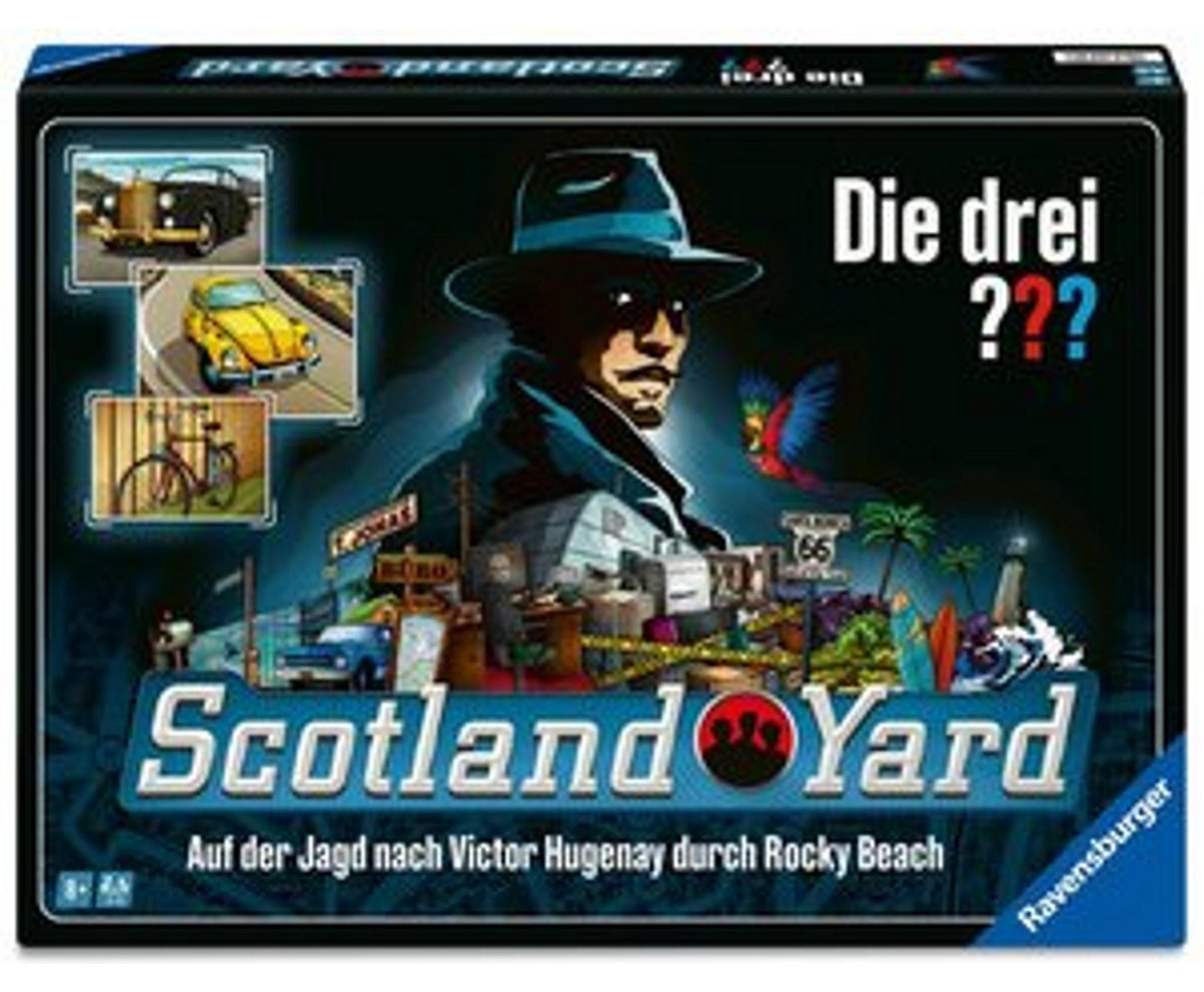 Die drei ??? Scotland Yard spel van Ravensburger