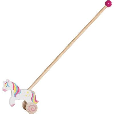 Goki 54869 - Schiebetier Einhorn