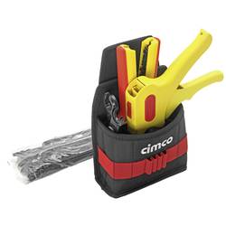 Cimco Gürteltasche Solar inkl. 4 Tlg 170477 Elektriker, Handwerker Werkzeug-Gürteltasche bestückt 5teilig