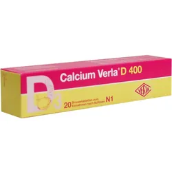 Calcium Verla D 400 20 ST