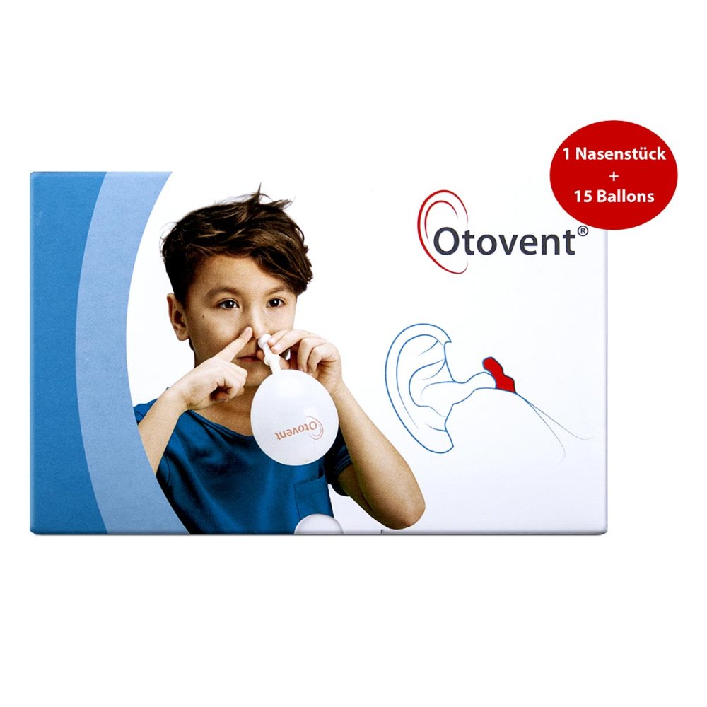 OPTIMA Pharmazeutische GmbH Otovent System 1 Nasenstück + 15 Luftmembrane 04902863