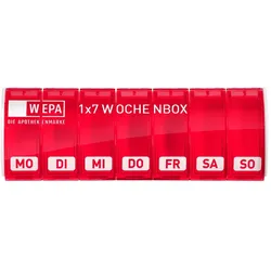 WEPA 1x7 Wochenbox UV-Schutz+ pink 1 St