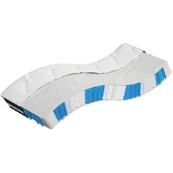 vidaXL Matratze Taschenfederkern Mittelfest 90x190 cm
