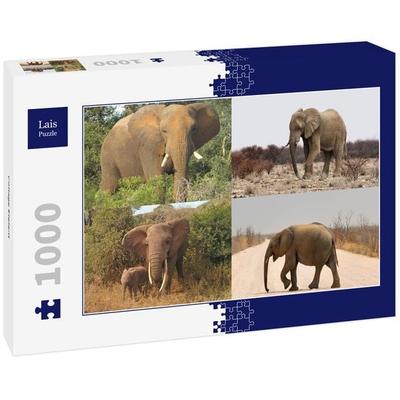 Lais Puzzle Collage Elefant 1000 Teile