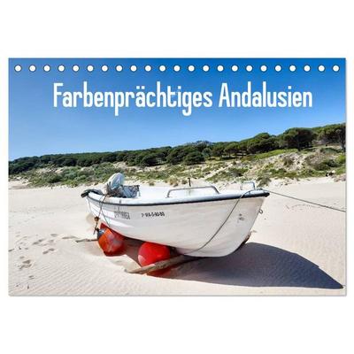 Farbenprächtiges Andalusien (Tischkalender 2026 DIN A5 quer), CALVENDO Monatskalender