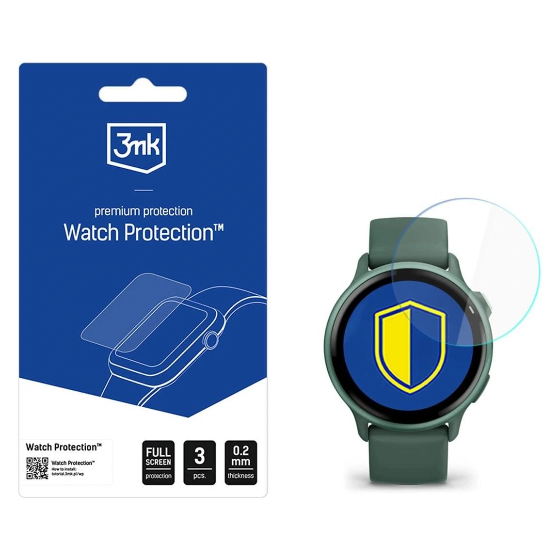 3MK Watch Protection ARC Smartwatch Screen Protector for Garmin Vivoactive 6 (W-3WPrARC-GV6-0)