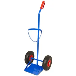 BRB Stahlflaschenkarre für 1 Flasche, Tragkraft 100 kg, für Gasflaschen mit 140-210 mm Durchmesser