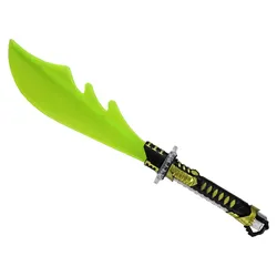 Leuchtende gelbe Macheten-Kampfwaffe