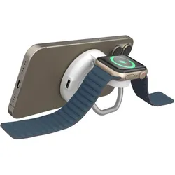 Hyper® HyperJuice HJ3310WHGL Qi2 2-in-1 Magnetischer Ladeständer