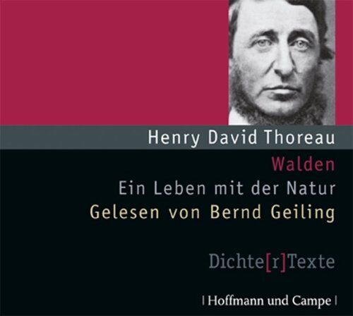 Thoreau, Henry David - Walden: Ein Leben mit der Natur - Dichte( r ) Texte - Preis vom 19.10.2026 19:33:35 h